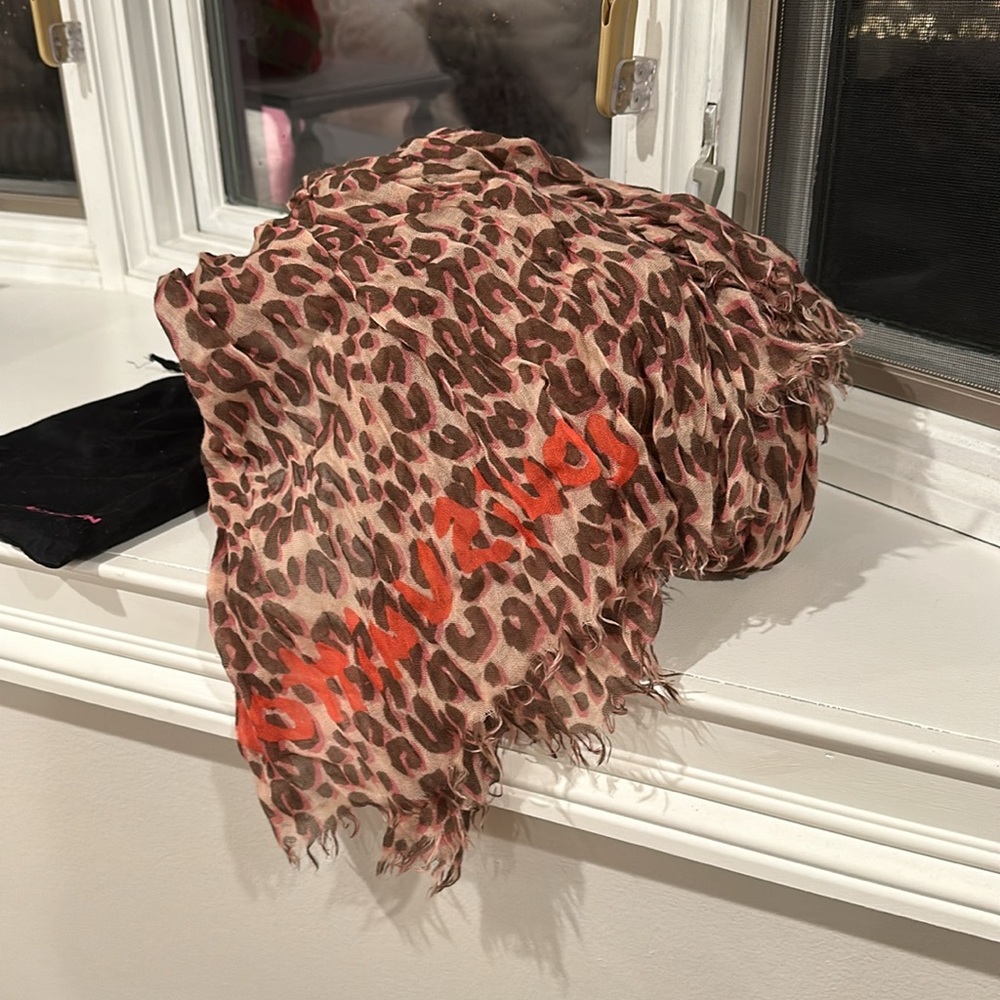 LOUIS VUITTON Stephen Sprouse Cashmere Shawl